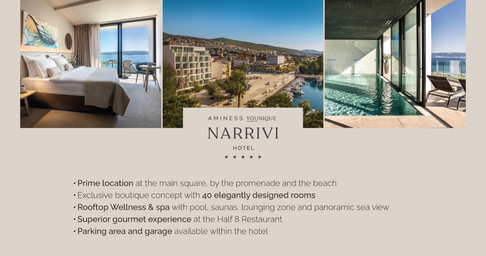 Aminess Younique Narrivi Hotel Crikvenica Eksteriør billede